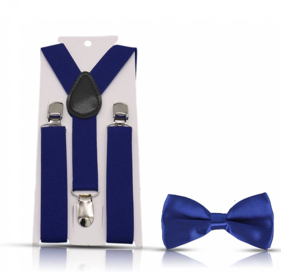 TIR-5104 - Tirante Unicolor Con Lazo - Azul