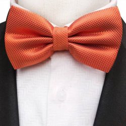 LAZ-3006 - Lazo Unicolor Naranja Caballero