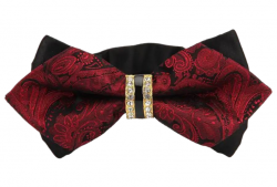 LAZ-3209 - Lazo Caballero Con Anillo Vinotinto