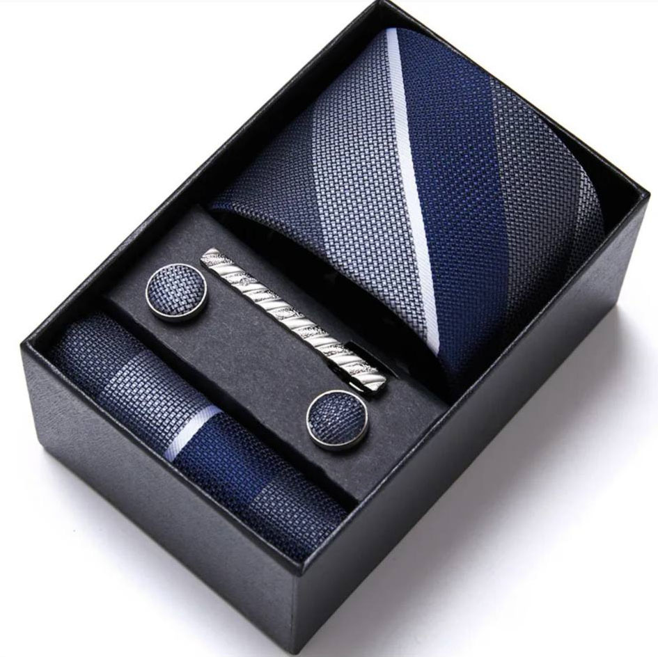 BOX-6318 - Box Corbata Pisa Corbata y Juntas y Pañuelo