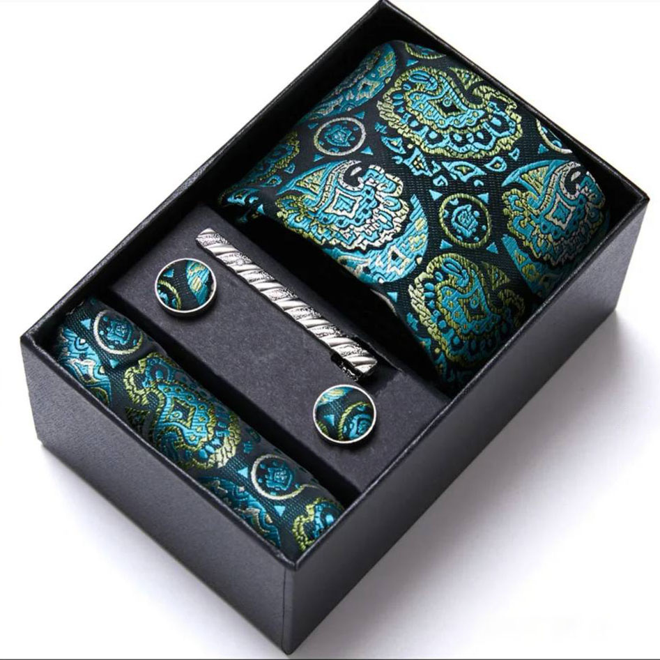 BOX-6314 - Box Corbata Pisa Corbata y Juntas y Pañuelo