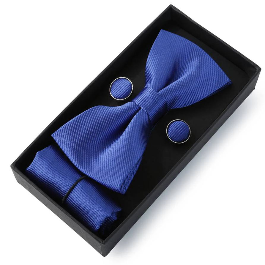 BOX-6010 - Box Lazo Juntas y Pañuelo Azul Rey