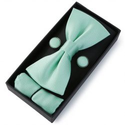 BOX-6001 - Box Lazo Juntas y Pañuelo Verde Claro