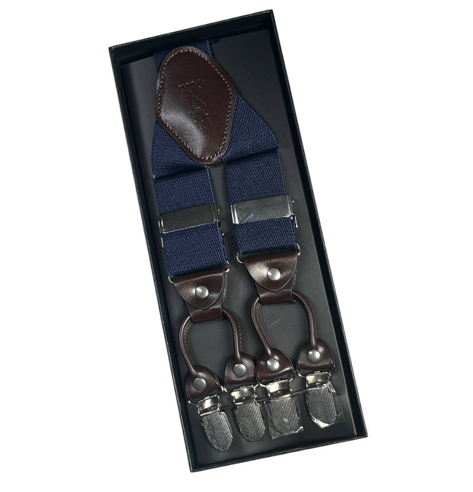 TIR-5006 - Tirante Unicolor Azul Marino Caballero