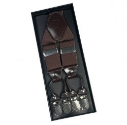 TIR-5004 - Tirante Unicolor Marron Caballero