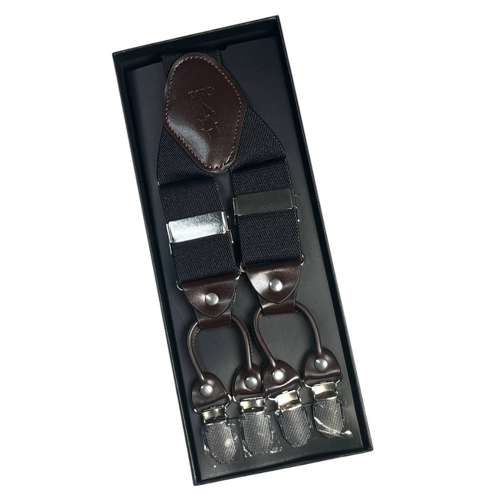 TIR-5001 - Tirante Unicolor Negro Caballero