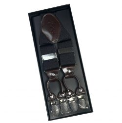 TIR-5001 - Tirante Unicolor Negro Caballero