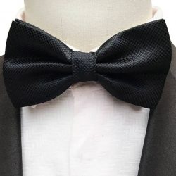 LAZ-3002 - Lazo Unicolor Negro Caballero