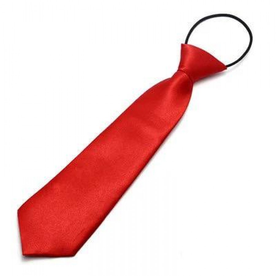 COR-2603 - Corbata Niño Rojo 26cm