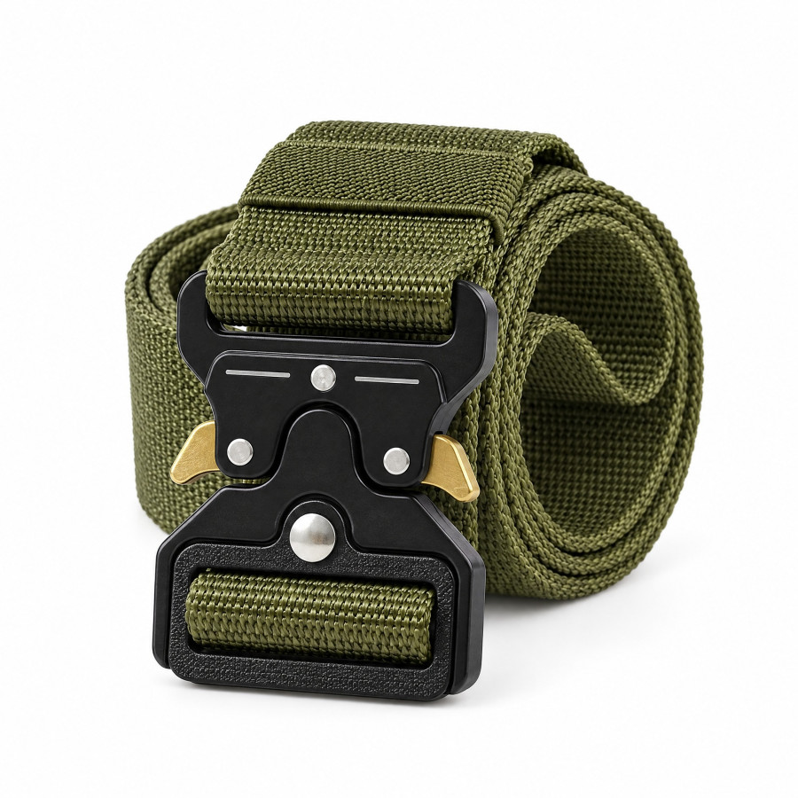 BA-37 - Correa Caballero Tactica (12 Piezas) Verde - 